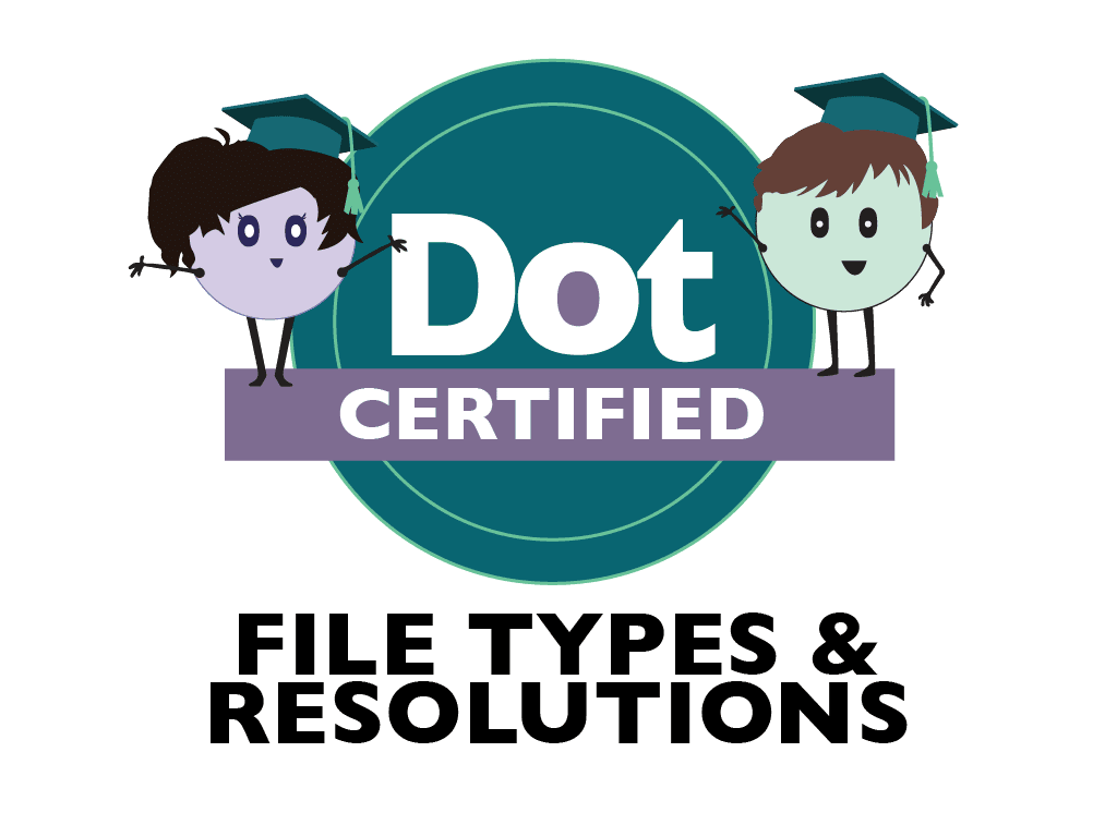 File Types and Resolution Certificate